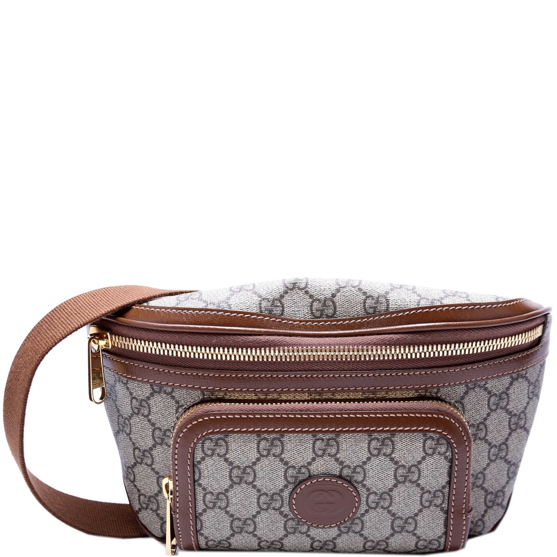 733240 Gucci Supreme Interlocking Gucci Large Belt Bag