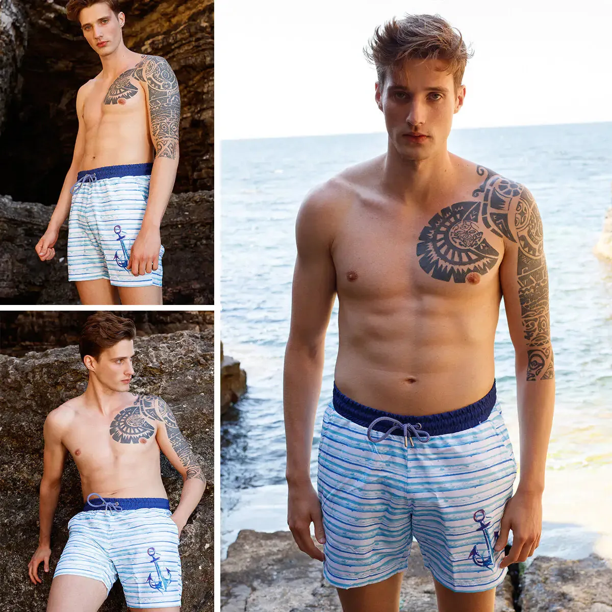 Anemoss Waves Swim Trunks