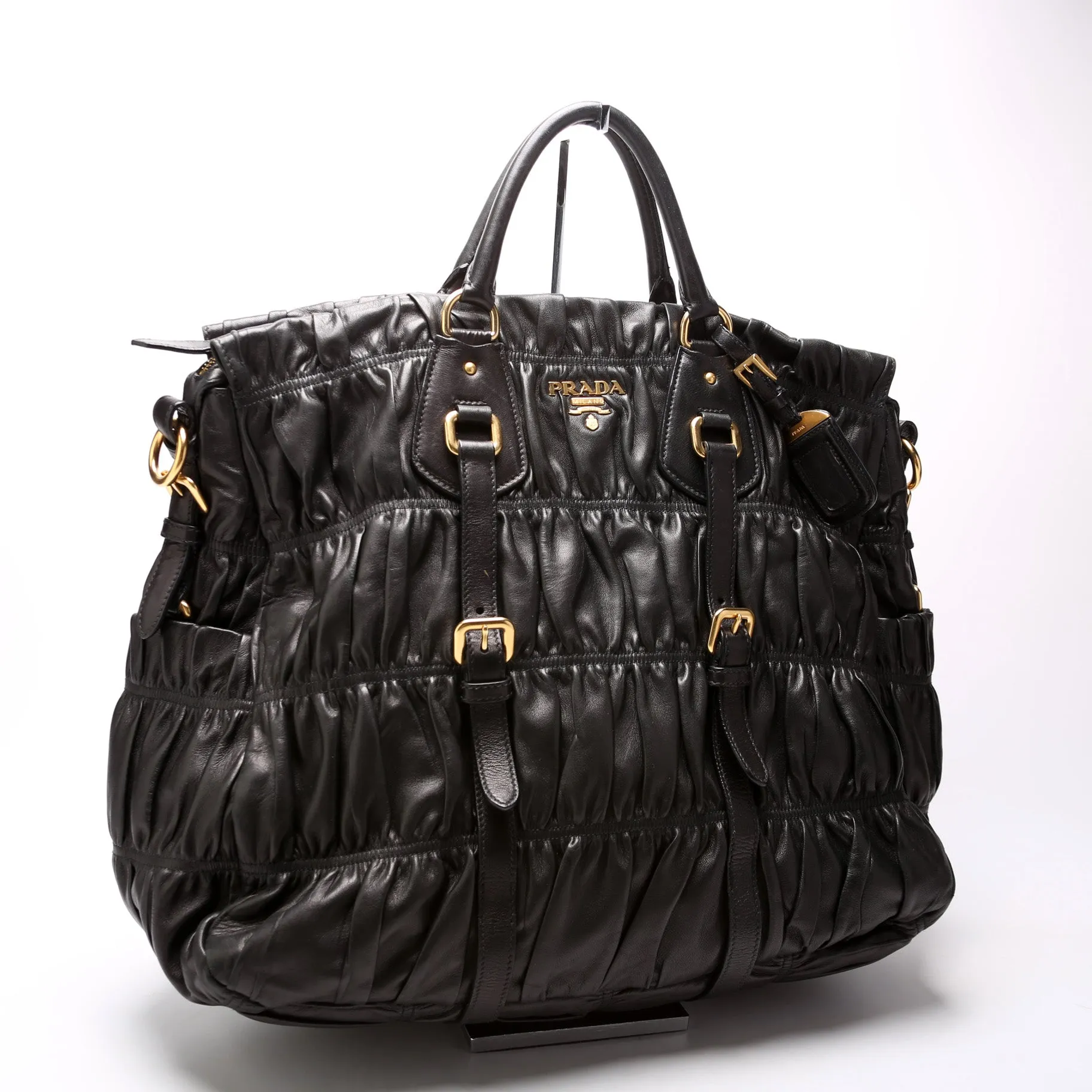 BN1335 Nappa Guafre Large Shoulder Bag