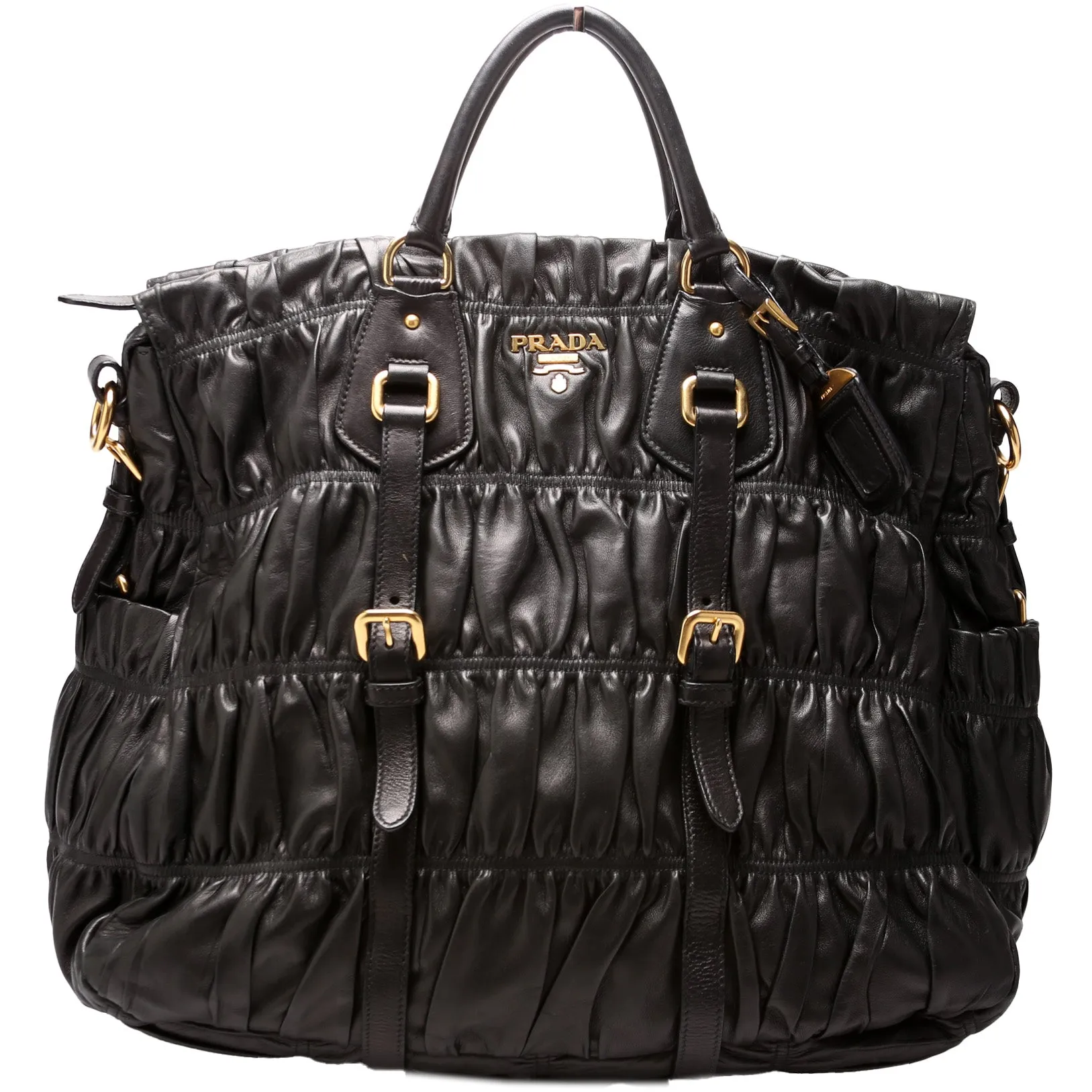 BN1335 Nappa Guafre Large Shoulder Bag
