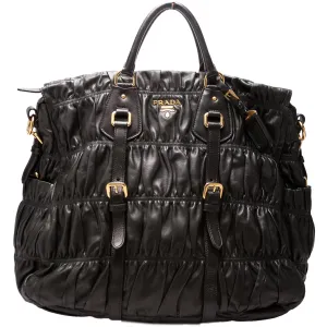 BN1335 Nappa Guafre Large Shoulder Bag