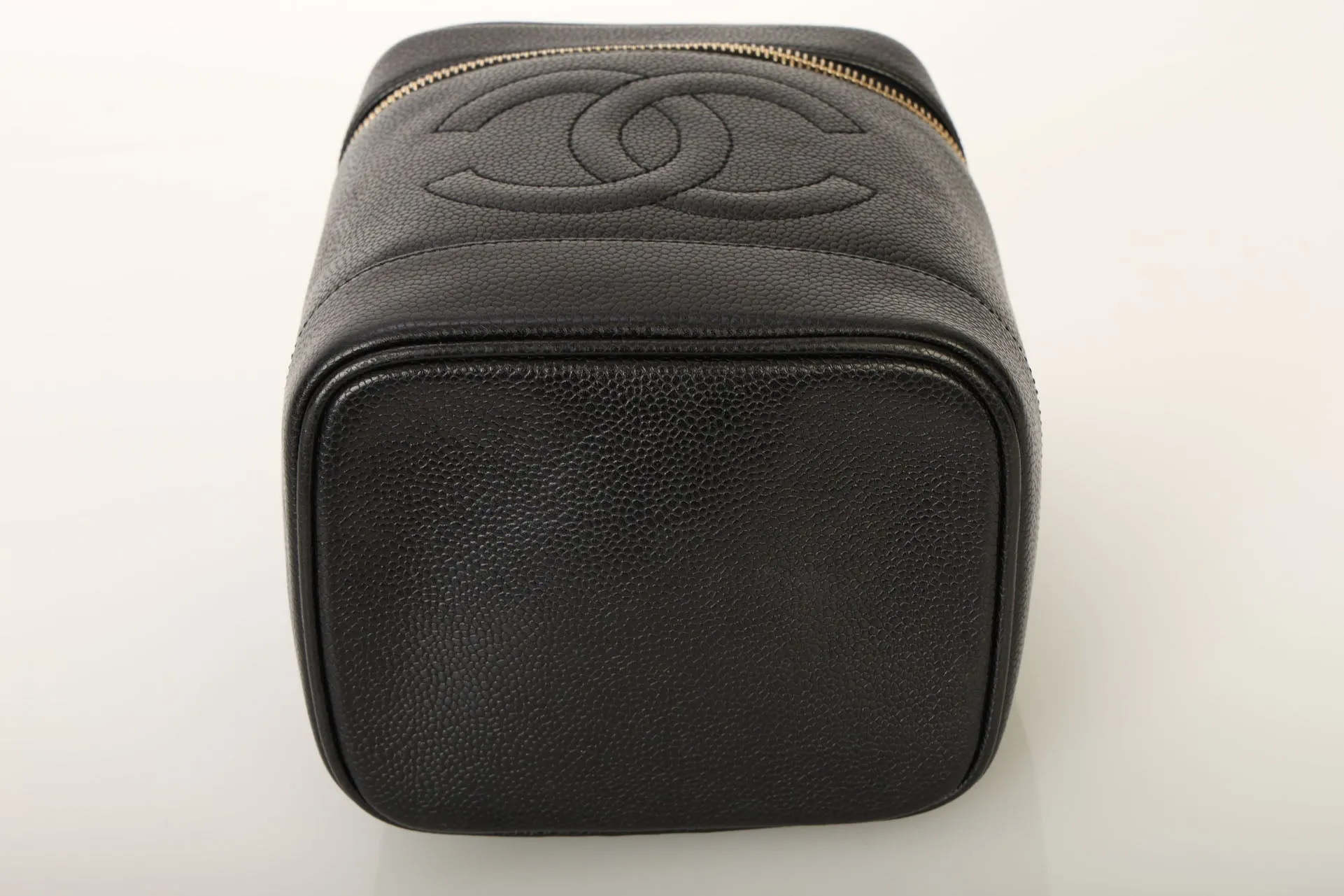Chanel 1994 Caviar Vanity Bag w/ Chain