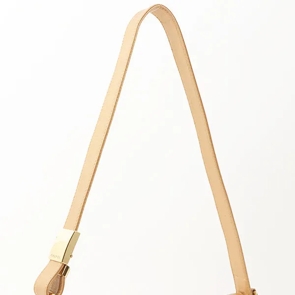 Chanel 2002 Made Big Coco Mark Stitch 2 Way Bag Bronze