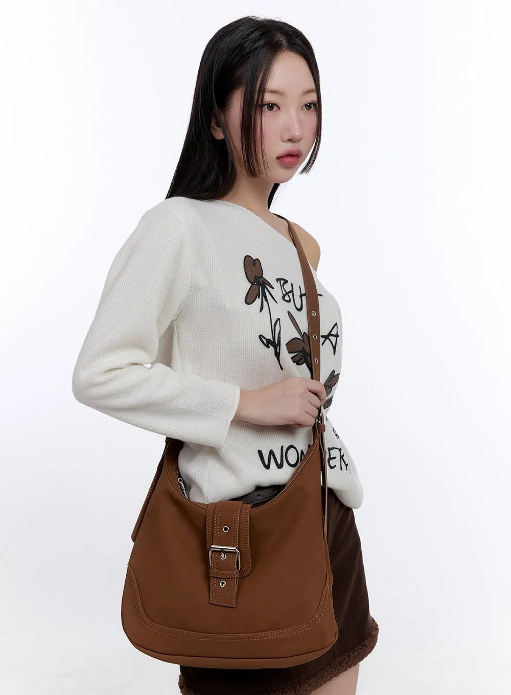 Chic Buckle Crossbody Bag CJ511