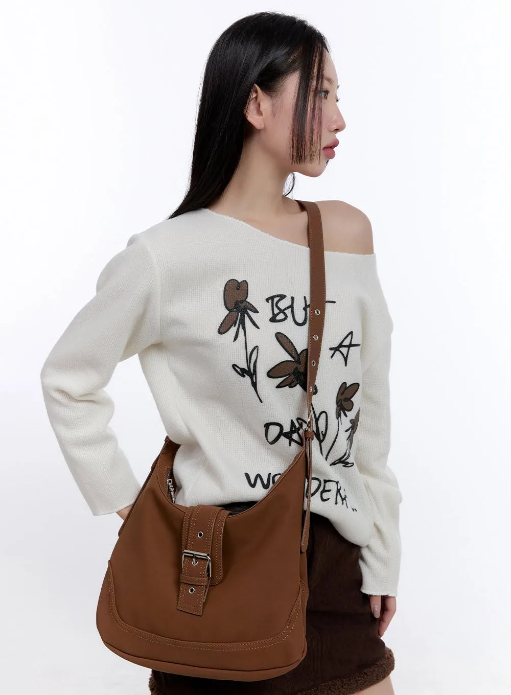 Chic Buckle Crossbody Bag CJ511