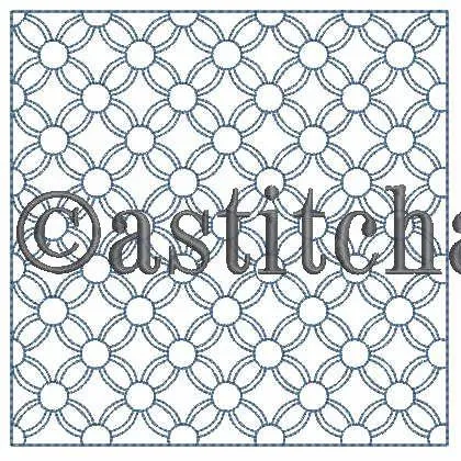 Japanese Sashiko Quilt Blocks and Tote Bag