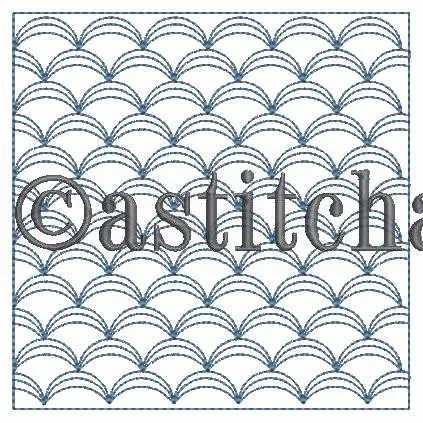 Japanese Sashiko Quilt Blocks and Tote Bag