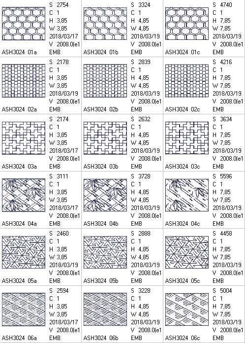 Kikko Sashiko Quilt Blocks and Tote Bag