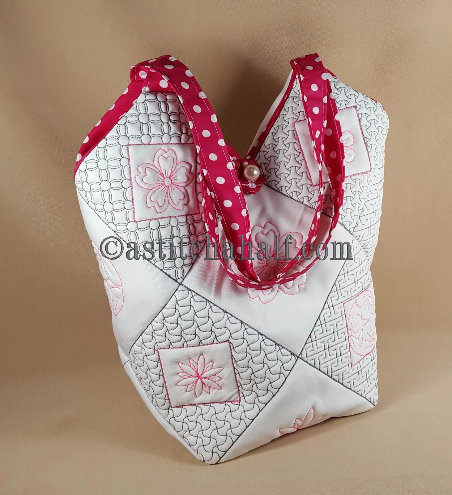 Sakura Smart Tote and Quilt Blocks