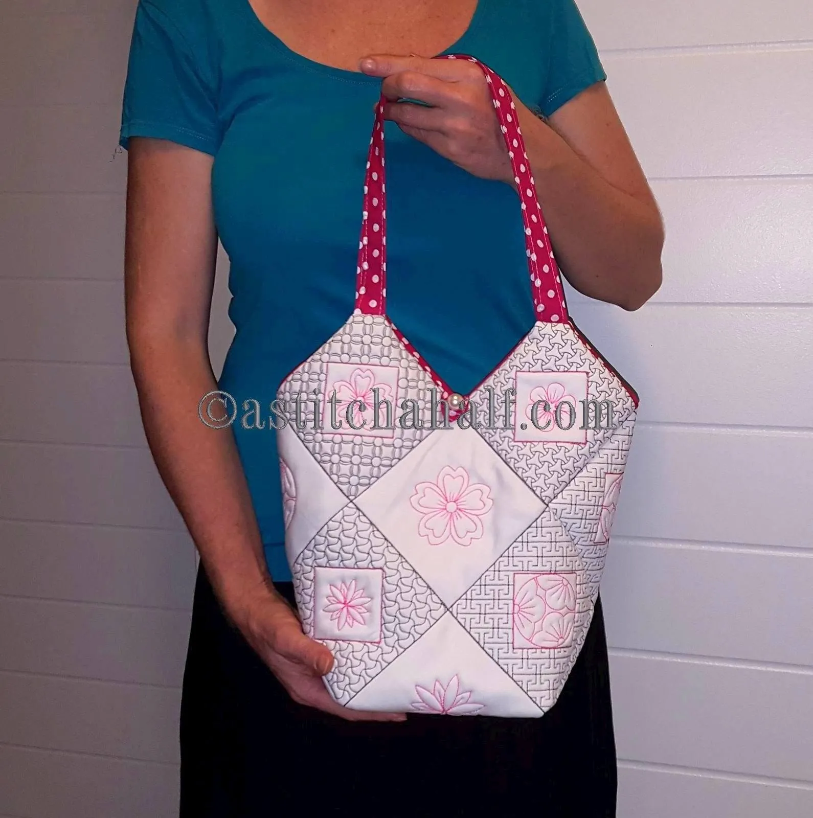 Sakura Smart Tote and Quilt Blocks