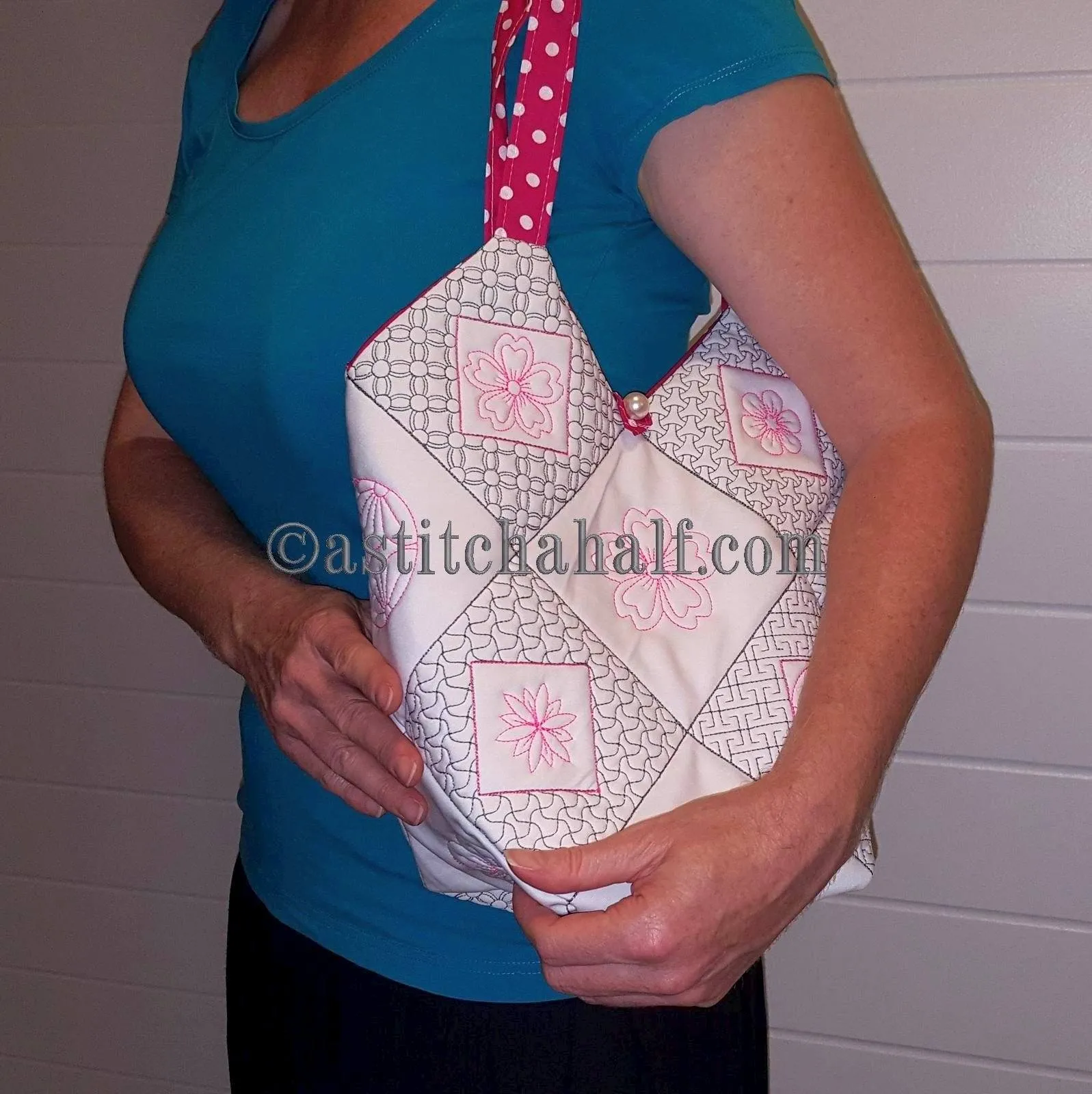 Sakura Smart Tote and Quilt Blocks