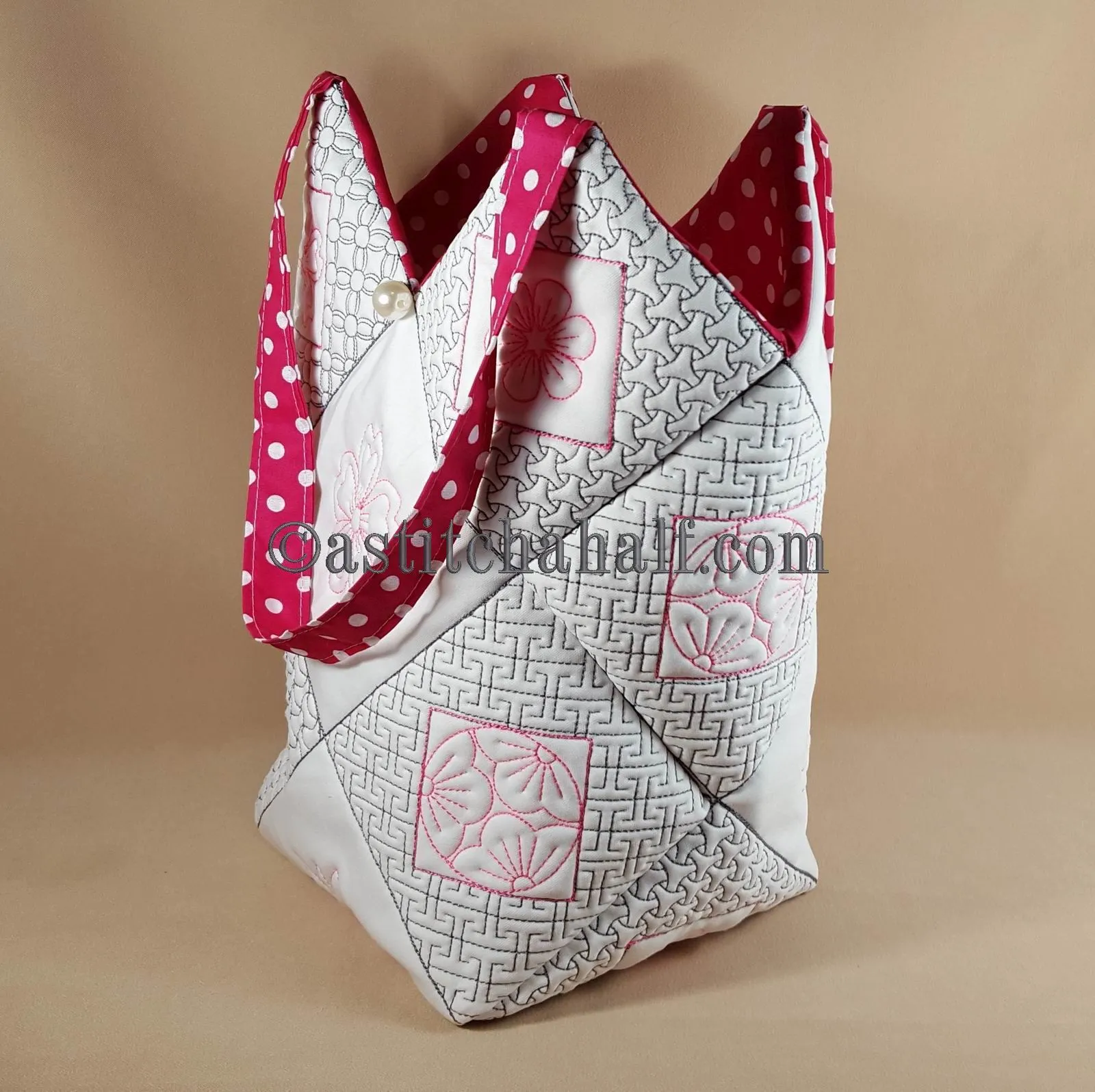 Sakura Smart Tote and Quilt Blocks