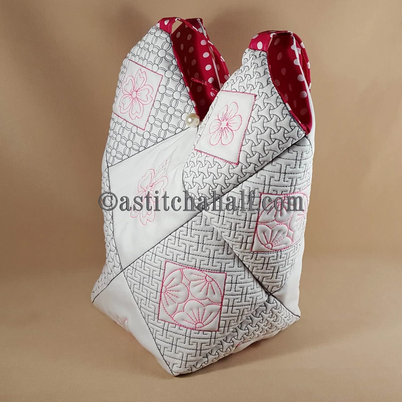Sakura Smart Tote and Quilt Blocks