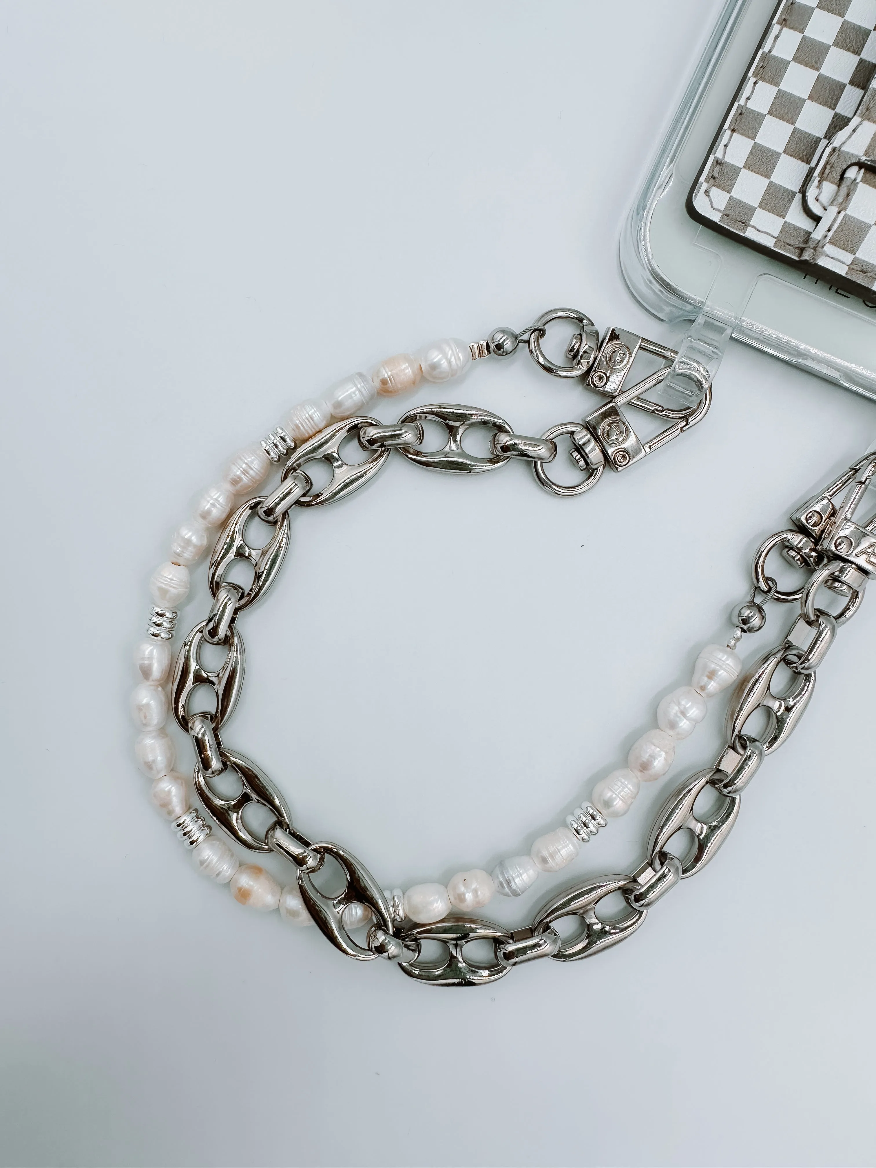 Silver Peanut Chain